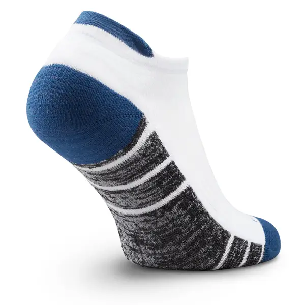 Parstep Ancle golfsokken wit blauw