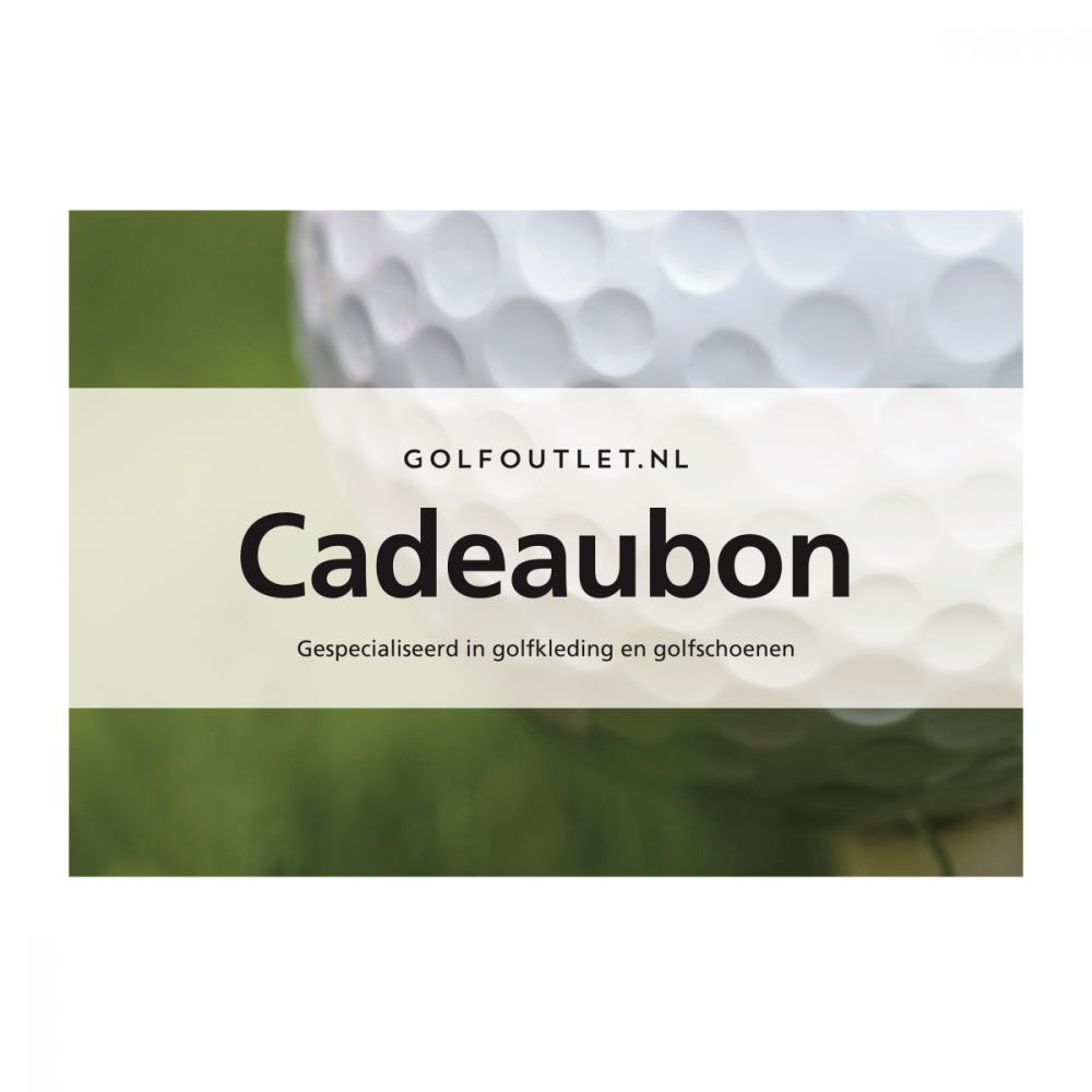 Verleiden uniek schelp Golfoutlet Cadeaubon | Laagste prijs van NL | Golfoutlet.nl