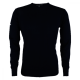 Greg Norman GNF140 heren golftrui Black