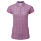 Footjoy 34169 animal print cap sleeve polo