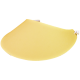 Foam visor geel