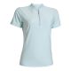 Ladies Melange Quick Dry polo voorkant