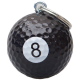 Golfbal sleutelhanger