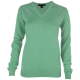 Greg Norman Ladies V-neck Merino Wool pullover