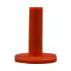 Oranje rubberen training tee (1 stuk)