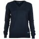 Greg Norman Ladies V-neck merino Wool pullover