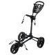 Fastfold Flat trolley zwart grijs