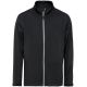 Golfino heren regenjacket black
