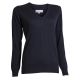 Backtee ladies solid pullover zwart