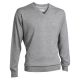 Backtee mens solid v-neck pullover