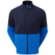 Footjoy Colour Block 89910 full zip heren midlayer Navy/blue
