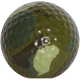 Golfbal beeldje camouflage Life's a ball!