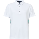 Abacus Cherry stipe 2705-342 dames polo Aqua White