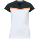 Abacus Erin 2690 230 dames polo met capmouw White Black