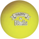 Golfballen Set van 3 Happy Birdie Geel