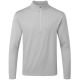 Abacus Dunbar half zipp fleece grey melange