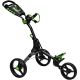 Ezeglide Compact+ golftrolley zwart lime