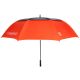Fastfold paraplu rood/grijs