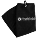 Fastfold golf towel black