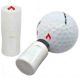 Asbri golfballen stempel Flame Red