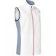 Abacus Ganton solid windvest white navy