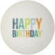 Golfballen set van 3 Happy-Birthday-Wit