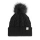 Röhnisch Pom Braid 110804-0001 beanie Black