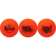 Golfballen set van 3 rood
