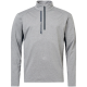 Abacus Sherwood 6374-702 halfzip fleece lt grey melange