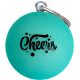 Golfbal sleutelhanger Cheers Mint Blauw