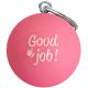 Golfbal sleutelhanger Good Job Roze