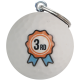Golfbal sleutelhanger 3rd