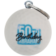 Golfbal sleutelhanger Abraham 50th Birthday
