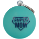 Golfbal sleutelhanger Super Mom