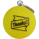 Golfbal sleutelhanger Thanks!