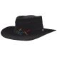 Greg Norman Signature Straw Hat black