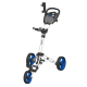 Fastfold Trike deluxe golftrolley wit blauw