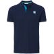 Duca del Cosma heren polo Trolley navy