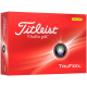 Titleist TruFeel 12 golfballen geel