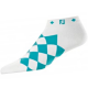 Footjoy 19761 ProDry Lichtgewicht golfsokken Turquoise ruit