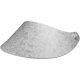 Foam Visor in two tone (een kant met zilverkleurige-print