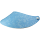 Foam Visor in two tone (een kant met wolken-print