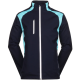 Sunderland Valberg SUNMR84 heren waterproof golfjacket Navy/Aqua/White