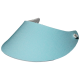 Foam visor mint groen