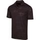 Greg Norman ML75 Shark Textured Jacquard polo Zwart