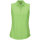 Greg Norman sleeveless polo Soft Kiwi