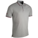 Glenmuir MSP7422 Ethan polo light grey bordeaux