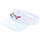 Greg Norman visor white