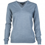 Greg Norman Ladies V-neck Meriono Wool Pullover