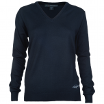 Greg Norman Ladies V-neck merino Wool pullover